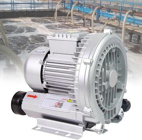 Regenerative Blower High-Pressure Vortex Ring Phase Blower Industrial Vacuum Pump,Vortex Ring Blower for Fish Pond & Sewage Treatment, 220V/380V Industrial Regenerative Side Channel Blower, in Kuwait