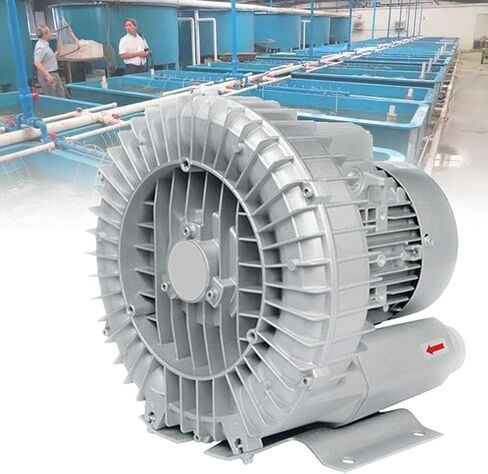 Regenerative Blower High-Pressure Vortex Ring Phase Blower Industrial Vacuum Pump,High-Pressure Vortex Ring Blower, Regenerative Vacuum Pump for Sewage Aeration & Aquarium Fish Ponds, 1.1KW/ in Kuwait