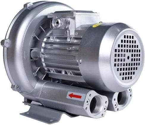 Regenerative Blower High-Pressure Vortex Ring Phase Blower Industrial Vacuum Pump,High-Pressure Aquaculture Regenerative Blower Vacuum Pump, Single Phase 120W/180W/250W/370W/550W/750W/1100W, in Kuwait