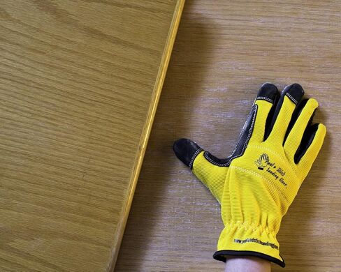 Peel & Stick Sanding Single Glove Set, Medium Left-Handed | With Paper in Kuwait
