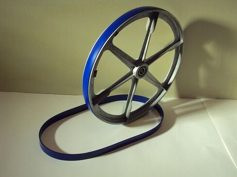 Workmas New Heavy Duty Band Saw Urethane 3 Blue Max Tire Set REPLACES CRAFTSMAN 326296 TIRES in Kuwait