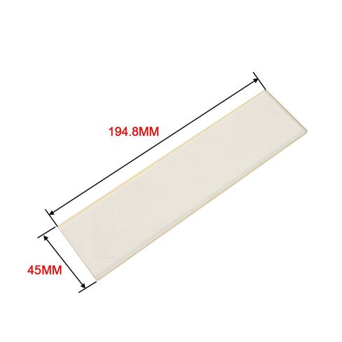 Ceramic Glass Platen Liner/Ceramic Glass Platen for Belt Sander Grinder 200 * 50 * 5mm in Kuwait