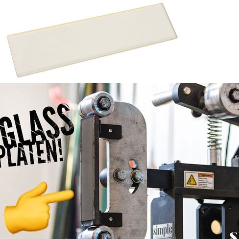 Ceramic Glass Platen Liner/Ceramic Glass Platen for Belt Sander Grinder 200 * 50 * 5mm in Kuwait