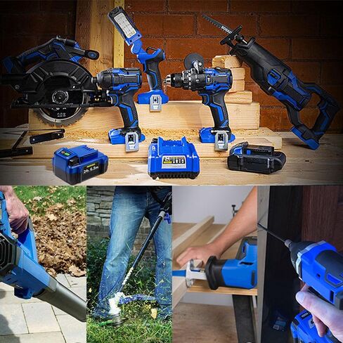 DTK Replacement for Kobalt 24V Battery 6.5Ah Batteries KB624-03 KB524-03 KB424-03 KB224-03 KB124-03 Cordless Tool 2 Packs in Kuwait