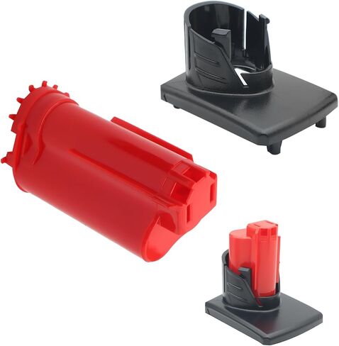 2 Set Battery Case Top Cover Replacement Parts Compatible for Milwaukee M12, Battery Plastic Case Shell Replacement for M12 3.0 48-11-2412 48-11-2402 4.0 48-11-2440 6.0 48-11-2460 in Kuwait