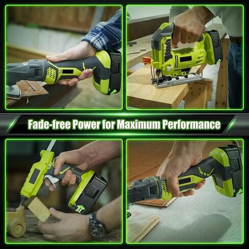 LORDONE 3000mAh P108 Replacement Battery for Ryobi 18V,2 Pack | Compatible with Ryobi 18V Lithium Battery ONE+ P102 P103 P104 P105 P107 P108 P109 Cordless Tool in Kuwait