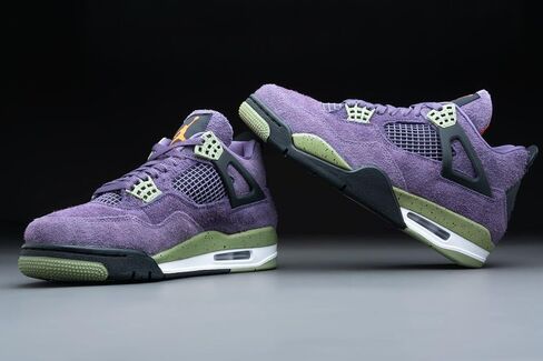 Jordan Womens Air Jordan 4 WMNS AQ9129 500 Canyon Purple - Size 6W in Kuwait