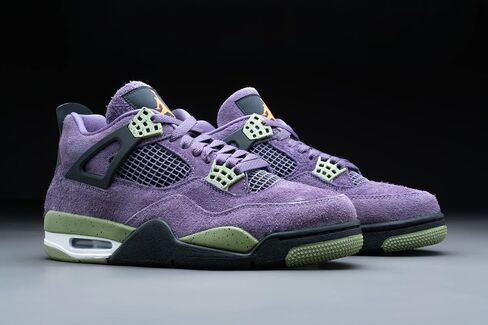 Jordan Womens Air Jordan 4 WMNS AQ9129 500 Canyon Purple - Size 6W in Kuwait