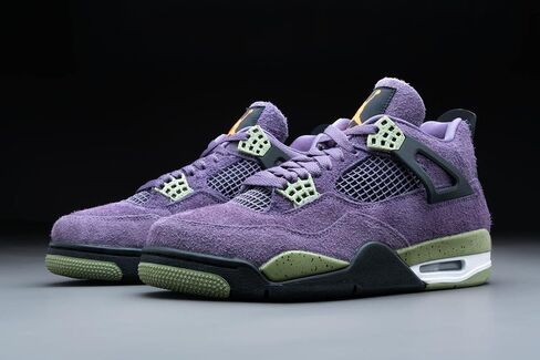 Jordan Womens Air Jordan 4 WMNS AQ9129 500 Canyon Purple - Size 6W in Kuwait