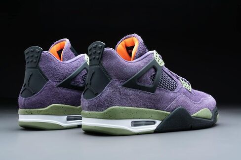 Jordan Womens Air Jordan 4 WMNS AQ9129 500 Canyon Purple - Size 6W in Kuwait
