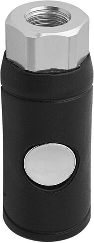 Gunpla 1/4" Female I/M Type Air Coupler - Push Button Safety Quick Disconnect Coupling 1/4" Body Air Coupler for Pneumatic Tools in Kuwait