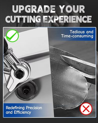 Upgraded Electric Drill Plate Cutter, Metal Nibbler Drill Attachment in Kuwait