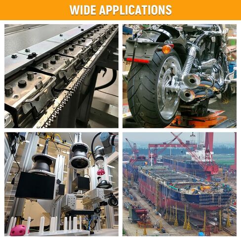 Hoteche Air Nibbler, 3600RPM Pneumatic Metal Cutter for 0.5-1.2MM Iron & Aluminum, Silver, Color Box Packaging in Kuwait