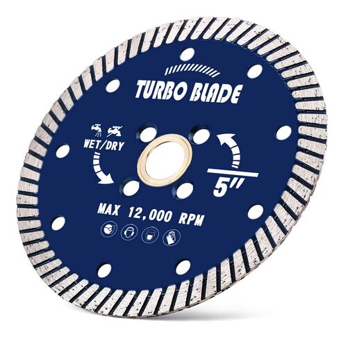 5" Diamond Granite Turbo Blade Diamond Saw Blade for Tile Granite Marble (5") in Kuwait