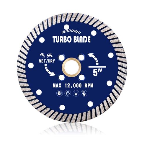 5" Diamond Granite Turbo Blade Diamond Saw Blade for Tile Granite Marble (5") in Kuwait