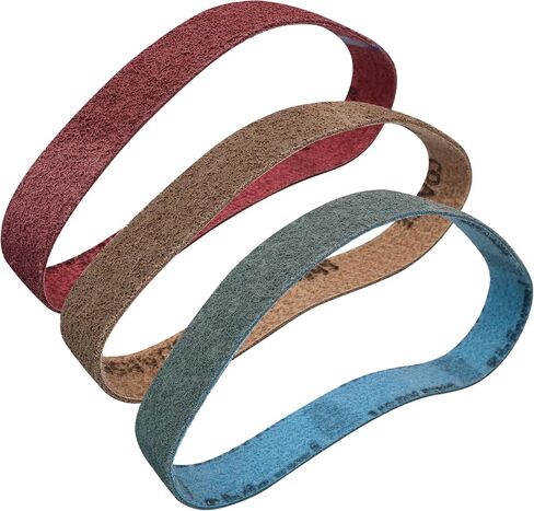 1 1/2 x 30 Inch Ceramic Sanding Belts 60 Grit, 10 Pack | for Pipe Tube Polisher Sander, for Metal Grinding, Knife Making in Kuwait