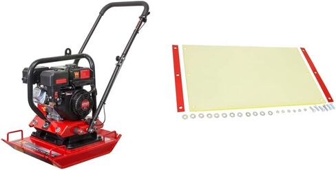 WEN 56035T 7 HP 4500-Pound Compaction Force Plate Compactor, CARB Compliant, Black 56035-047 Construction Zone Plate Compactor Pad in Kuwait