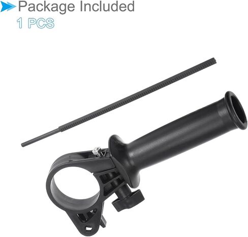 Adjustable Side Front Auxiliary Hammer Handle, 41-44mm Range Replacement Hammer Drill Side Handle - (Applications: for 13A Impact Drill) in Kuwait