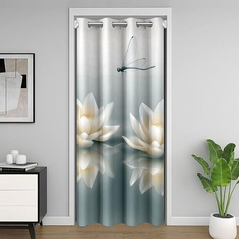 Fashion Video Games Door Curtain Privacy,Watercolor Neon Light Gamepad Blackout Curtain,Kids Gamer Door Window Curtain 1 Panel,52" W X 80" L in Kuwait