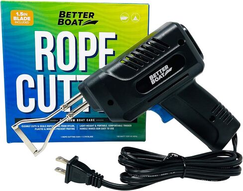 Hot Knife Rope Cutter, Heated Nylon Strap Cutting and Sealing Tool, Marine Grade Line Cutter, Fabric Ribbon, Plastic Cutting and Sealing Tool in Kuwait