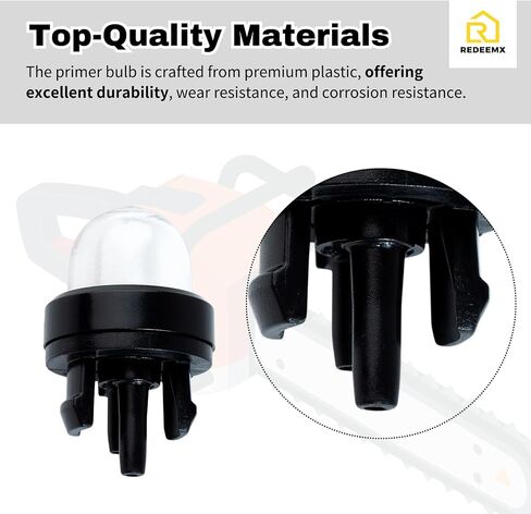 188-512 Snap-in Primer Bulb Compatible with Poulan 530047721 Bolens AYP Echo Homelite Makita 1683982 MTD 7531185 Ryobi Shindaiwa Lawn Boy Trimmers Cutters tillers mowers in Kuwait