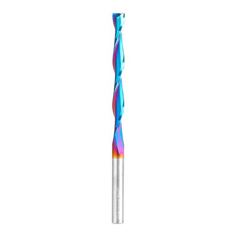 Amana Tool Spektra Extreme Tool Life Solid Carbide CNC Up-Cut Spiral Foam Cutting Router Bit, 46272-K, 1/4 D x 2-1/4 CH x 1/4 SHK x 4 Inch Long in Kuwait