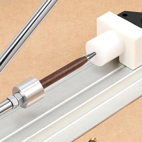 Pen Press for Making Pens with Spring-Loaded Design | Pen Press for Woodtruning Lathe Pen Make, Adjustable Assembly Rod with Three Limit Sliders in Kuwait