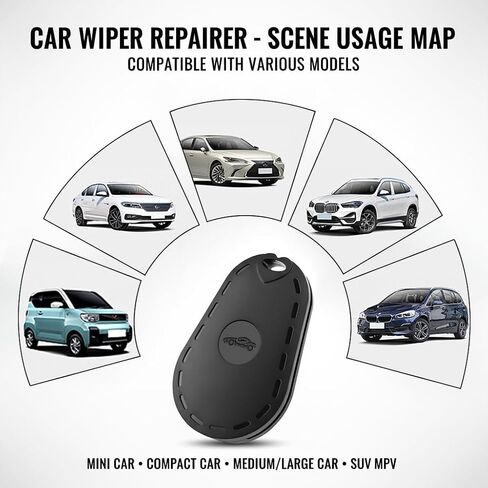 1pc Portable Car Wiper Repair Tool, handheld polisher to remove dirt, bird droppings and water marks. Scratch-safe for cars, motorcycles, RVs and boats. in Kuwait