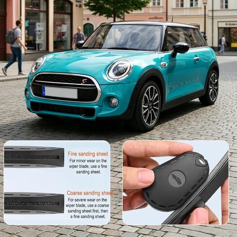 1pc Portable Car Wiper Repair Tool, handheld polisher to remove dirt, bird droppings and water marks. Scratch-safe for cars, motorcycles, RVs and boats. in Kuwait