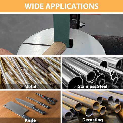 2 x 36 Inch Ceramic Sanding Belts, 6 Pack | 60/80/120/180/240/400 Grit, for Knife Making, Rust Removal in Kuwait