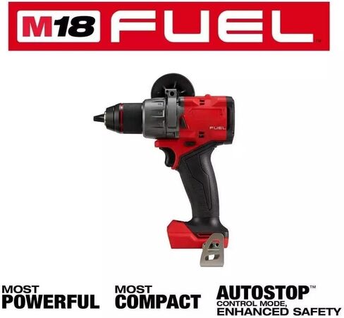 Generic For Milwaukee 2904-20 M18 FUEL 18V 1/2"" Cordless Hammer Drill/Driver - Bare Tool in Kuwait