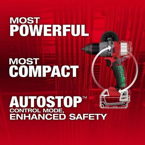 Generic For Milwaukee 2904-20 M18 FUEL 18V 1/2"" Cordless Hammer Drill/Driver - Bare Tool in Kuwait