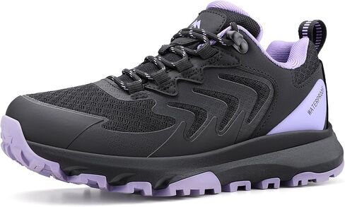 Women's Waterproof Hiking Shoes Lightweight Comfortable Outdoor Walking Trails Sneakers in Kuwait