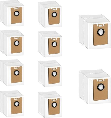 Replacement Dust Bags for Bagotte S6Pro / H6Pro Robot Vacuum, 10 Pack | Spare Parts Accessories in Kuwait