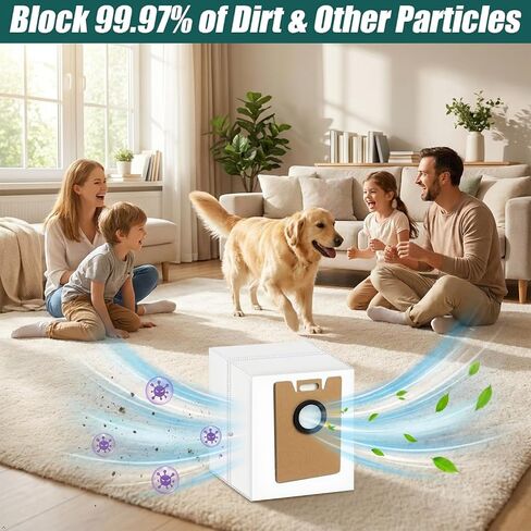 Replacement Dust Bags for Bagotte S6Pro / H6Pro Robot Vacuum, 10 Pack | Spare Parts Accessories in Kuwait