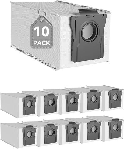 20Pcs Dust Bags Replacement for Ezzomy DXC1200 Touchless Automatic Vacuum Dustpan, 2.9L Large Capacity Disposable Vacuum Bags in Kuwait