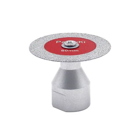 Mini Diamond Glass Cutting Disc - 5Pcs 2 Inch(50mm) Saw Blade and 1pc 5/8''-11 Flange for Glass Jade Marble Granite Artificial Stone Porcelain Tile Ceramic in Kuwait