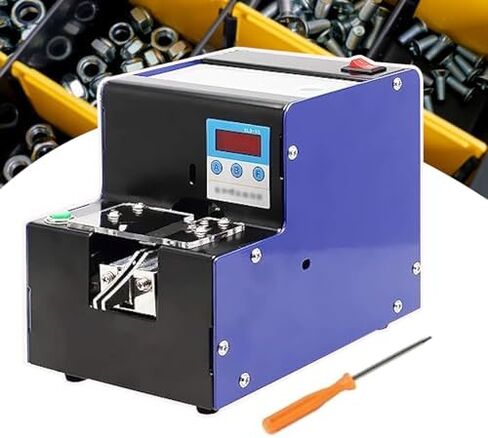 Automatic Screw Counting & Dispensing Machine, Adjustable Track for All Screw Types, Efficient Screw Organizer for Workshop & Production Use in Kuwait