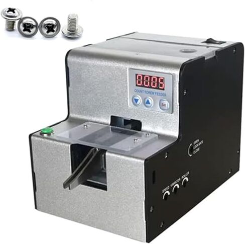 Portable Automatic Screw Counter Machine Digital Screw Counting Tool with Adjustable Track Width for Round and Flat Head Screws,for Efficient Assembly in Kuwait