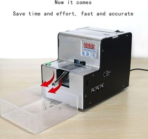 Portable Automatic Screw Counter Machine Digital Screw Counting Tool with Adjustable Track Width for Round and Flat Head Screws,for Efficient Assembly in Kuwait