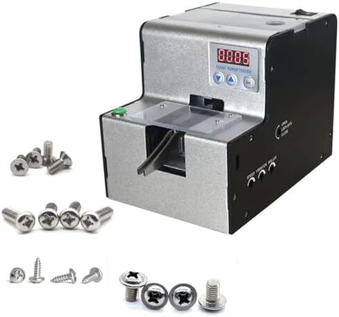 Digital Screw Counter Machine, Automatic Portable Screw Counting Tool, Adjustable Track Width for Round & Flat Heads Screws, Efficient & Accurate Counting in Kuwait