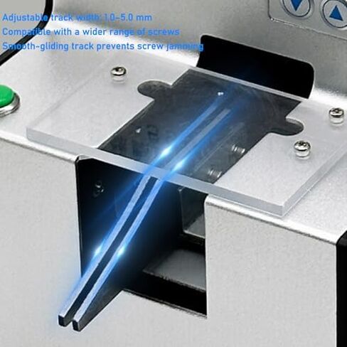 Digital Screw Counter Machine, Automatic Portable Screw Counting Tool, Adjustable Track Width for Round & Flat Heads Screws, Efficient & Accurate Counting in Kuwait