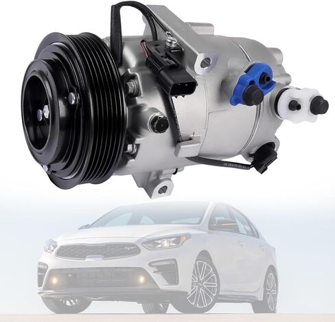 A/C Compressor with Clutch FIT Kia Forte 2019–2021 2.0L / FIT Forte5 2020–2022 2.0L – Replace 97701M7000 CO11598C in Kuwait