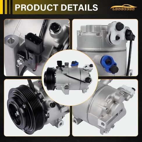 A/C Compressor with Clutch FIT Kia Forte 2019–2021 2.0L / FIT Forte5 2020–2022 2.0L – Replace 97701M7000 CO11598C in Kuwait