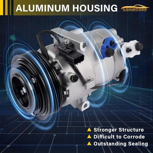 A/C Compressor with Clutch FIT Kia Forte 2019–2021 2.0L / FIT Forte5 2020–2022 2.0L – Replace 97701M7000 CO11598C in Kuwait