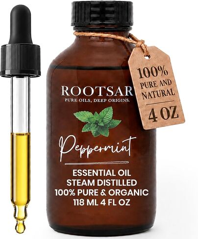 زيت البرغموت العطري - زيت البرغموت العضوي النقي 100%، معصور على البارد، 4 أونصة سائلة / 118 مل - زيت عطري ممتاز للناشر، والعلاج العطري، والتدليك، والعناية بالبشرة، وصناعة الشموع والصابون in Kuwait