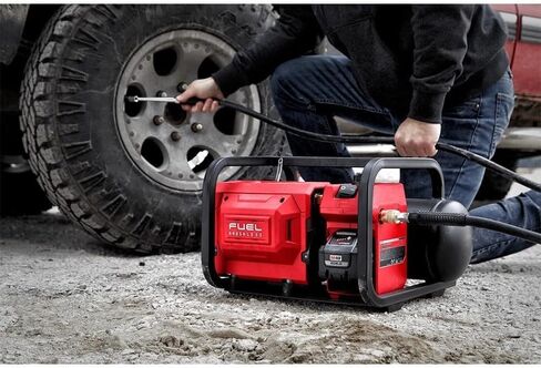 2840-20 for Milwaukee M18 18V 2 Gallon Portable Compact Quiet Compressor | Length 18.62 in Width 16.25 in Height 10.62 in in Kuwait