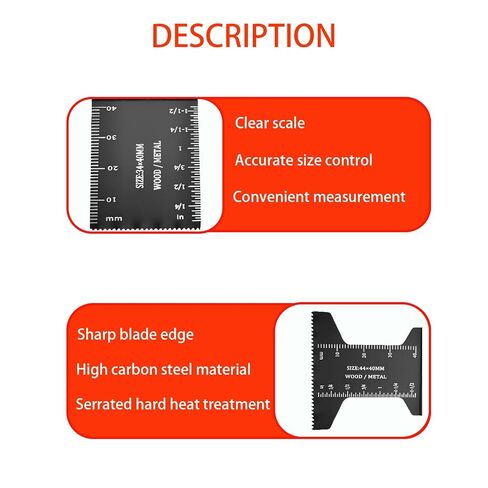 10PCS Oscillating Blades,Saw Blades Multitool Blades Set,Universal Metal,Plastic, Wood,Quick Multi-Tool Blade Oscillating Multitool Accessories in Kuwait