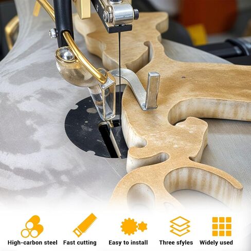 20 Pcs Coping Saw Blades 5.2 Inch Scroll Saw Blade Set 15/18 / 20/24 TPI High Carbon Steel Between Pins Wood Cutting Jig Saws Blades Replacement Pin End Saws Blade for Wood Plastic Cutting in Kuwait