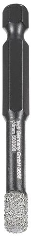 KWB Diamond Tile Hole Drill Bit for Drills Holesaw with E 6.3 Shank Diamond Drill Bit Diameter 6 mm in Kuwait